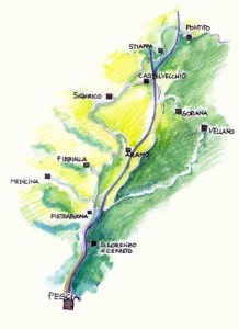 Mappa delle Castella - Svizzera Pesciatina